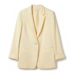 LOFT Linen-Blend Blazer S 16P